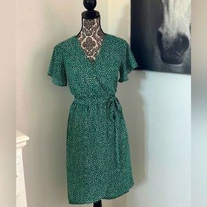 Polkadotted dress size small